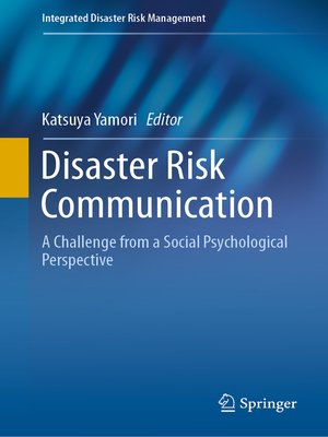 cover image of Disaster Risk Communication